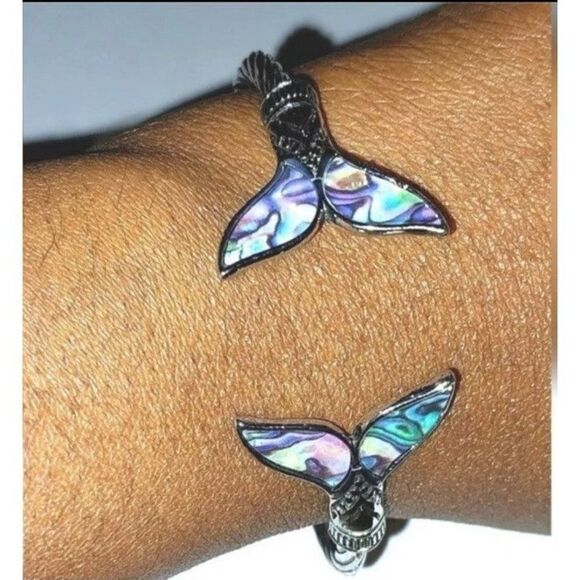 Vintage women's Mermaid Tail Bracelet - Picture 3 of 6